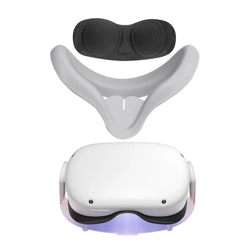 EVA Dustproof Lens Anti Scratch Case Silicone Anti-sweat Eye Cover Pad Skin for Oculus Quest 2 VR Headset Glasses
EVA Dustproof Lens Anti Scratch Case Silicone Anti-sweat Eye Cover Pad Skin for Oculus Quest 2 VR Headset Glasses