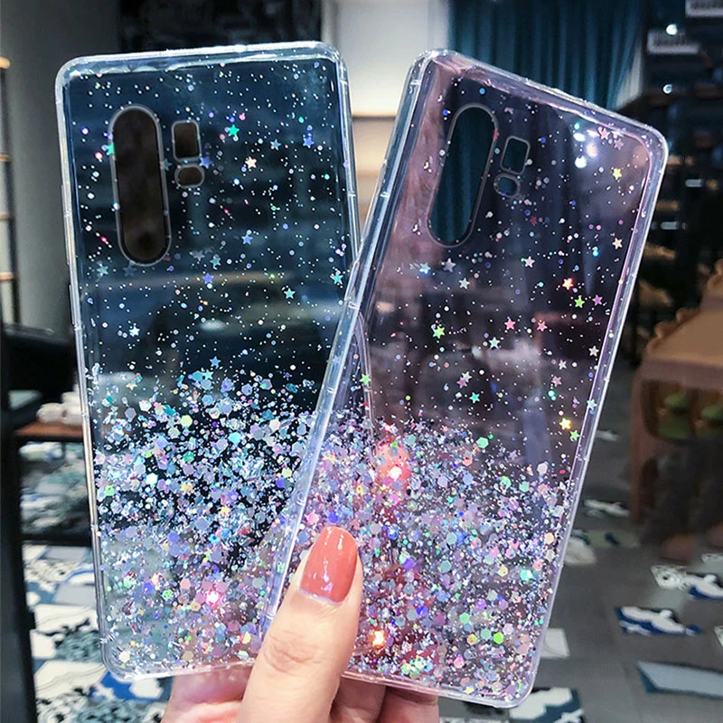 Модный Блестящий ЧЕХОЛ ДЛЯ VIVO Z6 Z5X X50 Pro X30 X27 X23 X21 X21i X20 IQOO NEO 3 NEX V17 V15 V11 прозрачный