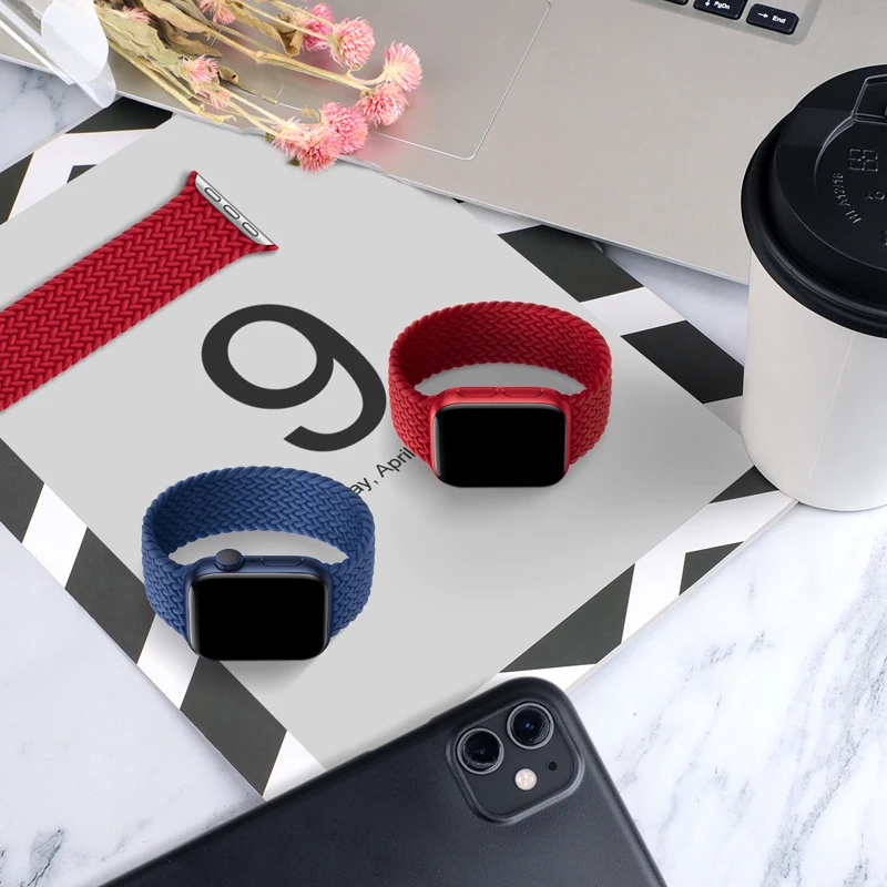 Latest design Braided Nylon Loop Strap For Apple Nylon Fabric Watch Band Fabric Watchbands watch Serie 6/5/4/3 Wrist watch Band
Latest design Braided Nylon Loop Strap For Apple Nylon Fabric Watch Band Fabric Watchbands watch Serie 6/5/4/3 Wrist watch Band