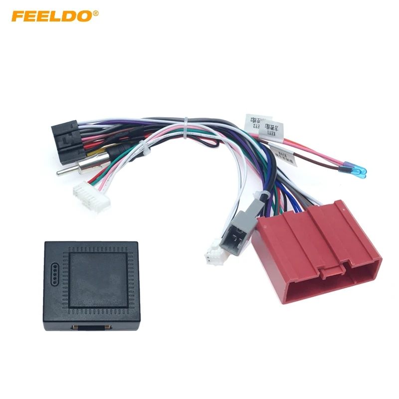 Автомобильный 16-контактный стерео-кабель питания FEELDO с can-шиной жгут проводов для