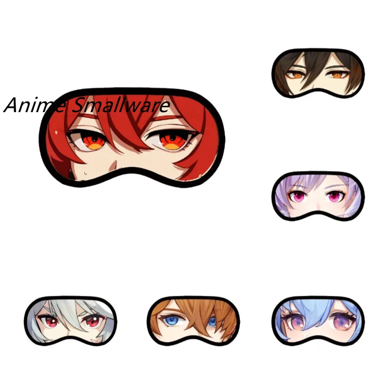Anime Genshin Impact Figure Diluc Zhongli Keqing Ganyu Razor Tartaglia Cosplay Sleep Mask Fans Eye protectors Props
Anime Genshin Impact Figure Diluc Zhongli Keqing Ganyu Razor Tartaglia Cosplay Sleep Mask Fans Eye protectors Props