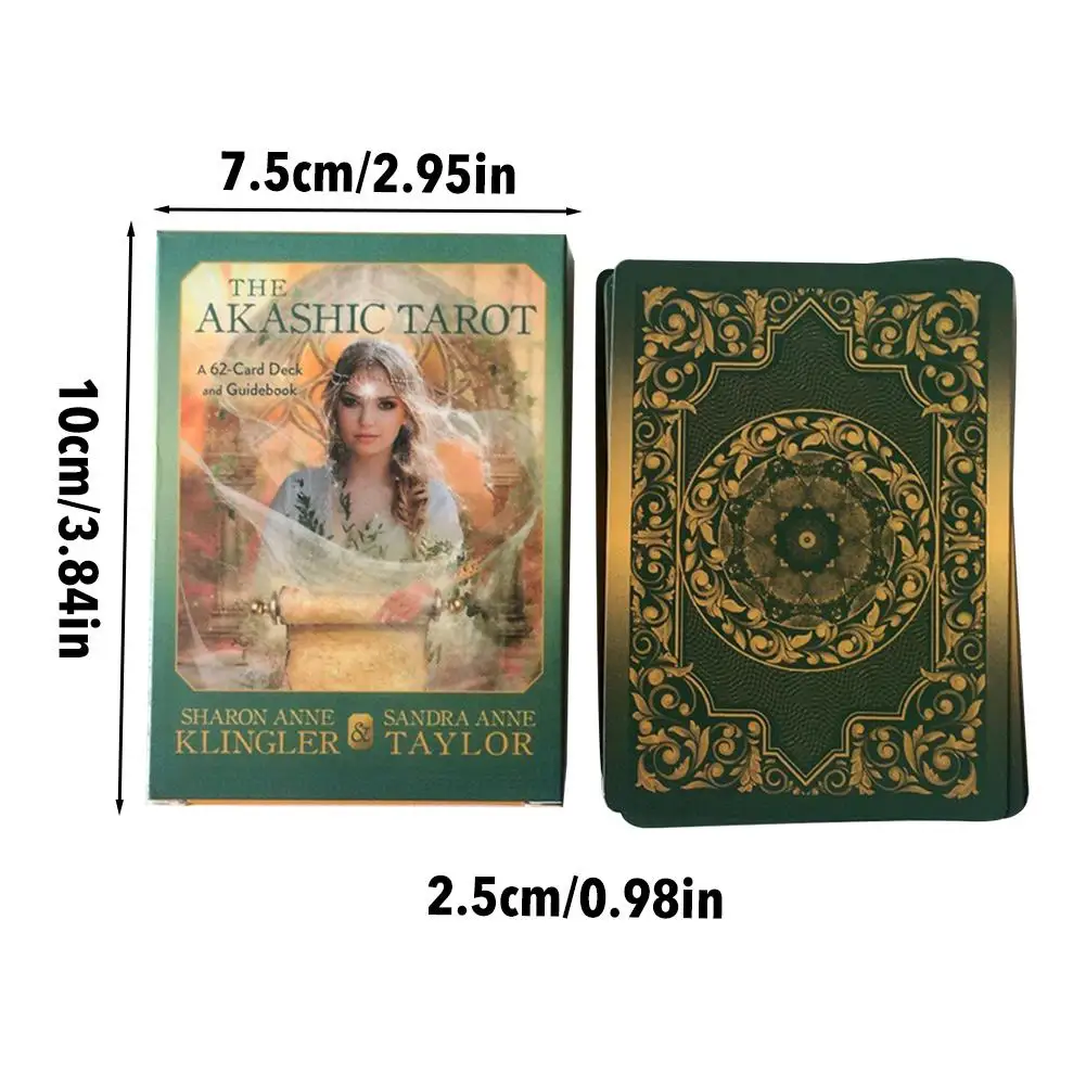 62 Pieces The Akashic Tarot Cards Deck Board Games For Party Playing Card Board Tarot Table Game Entertainment
62 Pieces The Akashic Tarot Cards Deck Board Games For Party Playing Card Board Tarot Table Game Entertainment
