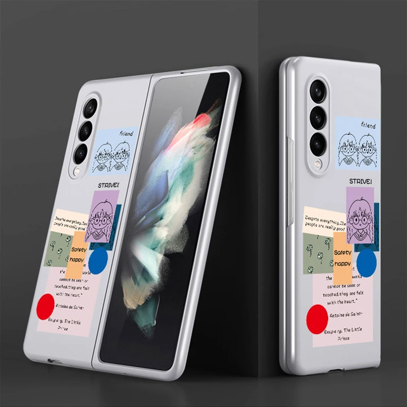 Милый чехол с принтом для Samsung Galaxy Z Fold 3, тонкий жесткий пластиковый чехол для телефона Galaxy Z Fold3
Милый чехол с принтом для Samsung Galaxy Z Fold 3, тонкий жесткий пластиковый чехол для телефона Galaxy Z Fold3