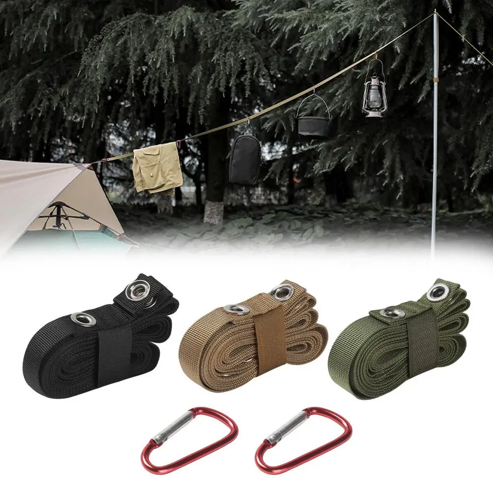 

Campsite Storage Strap Camping Rope Camping Lanyard Hanger Convenience Hang Your Camping Gear For Outdoor Camping
