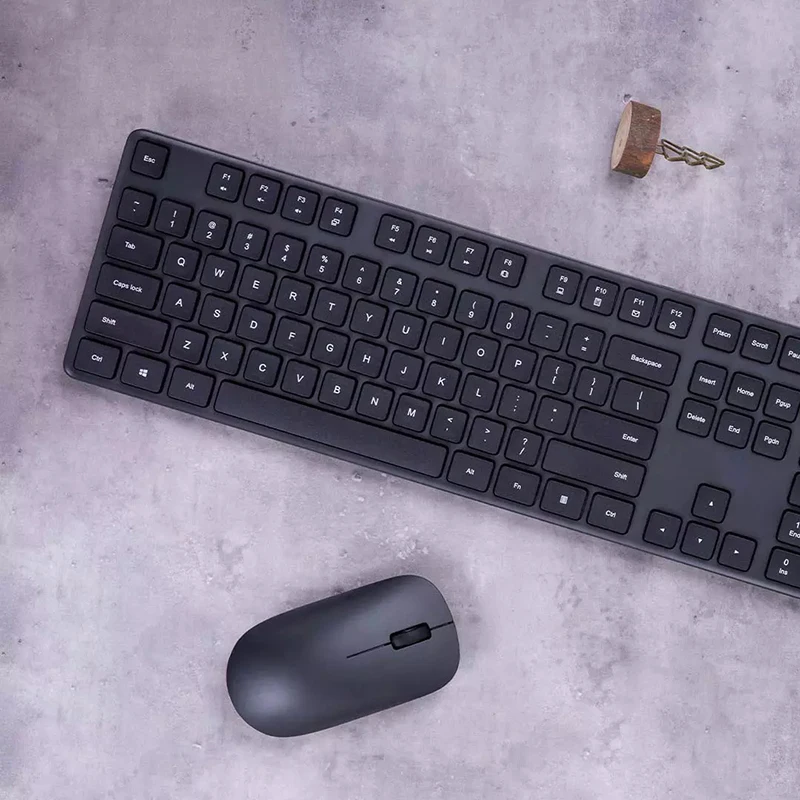 Xiaomi 2.4GHz Wireless Keyboard & Mouse Combo 104 Keys Multi System Portable Mi Mouse Keyboard Notebook Laptop For Office Home
Xiaomi 2.4GHz Wireless Keyboard & Mouse Combo 104 Keys Multi System Portable Mi Mouse Keyboard Notebook Laptop For Office Home