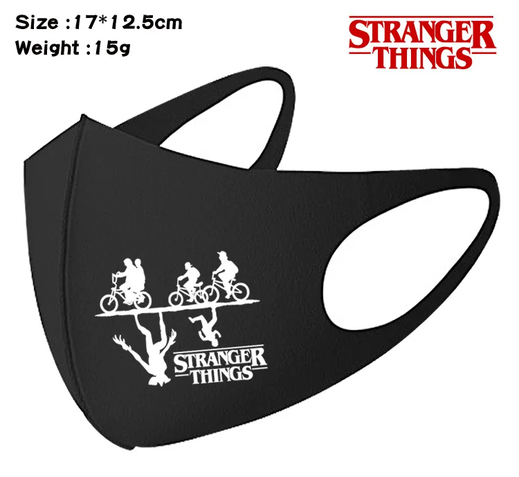 2020 TV Stranger Things Cosplay costume Accessories Mask Stranger Things Cosplay mouth-muffle Ice silk cotton face mask
2020 TV Stranger Things Cosplay costume Accessories Mask Stranger Things Cosplay mouth-muffle Ice silk cotton face mask