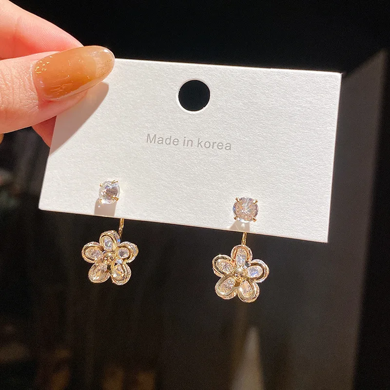 Wholesale New Flower Crystal Zircon Factory Women Stud Earrings Drop Shipping Gift
Wholesale New Flower Crystal Zircon Factory Women Stud Earrings Drop Shipping Gift