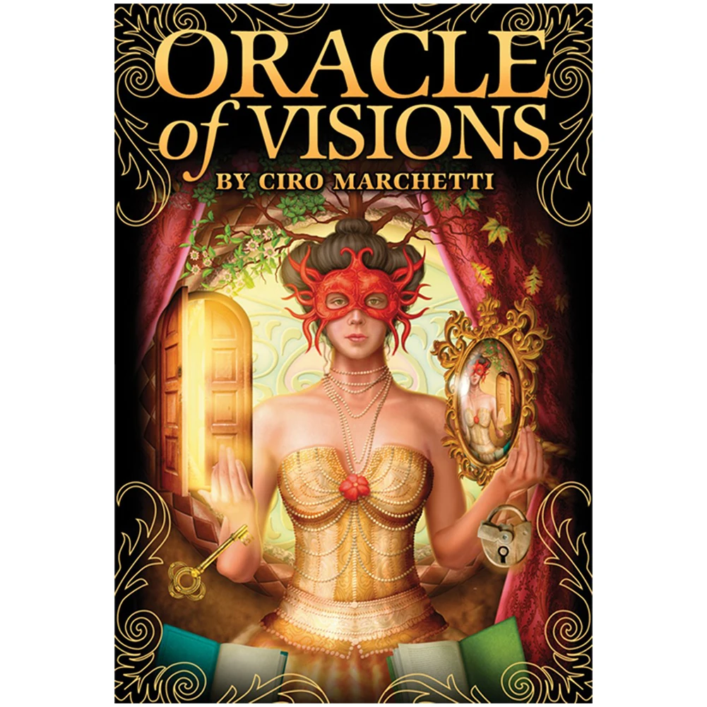 52 PCS Oracle Cards of Visions Tarot Deck High Quality Read Fate Tarot Card Game for Personal Use Board Game Friend Table Games
52 PCS Oracle Cards of Visions Tarot Deck High Quality Read Fate Tarot Card Game for Personal Use Board Game Friend Table Games