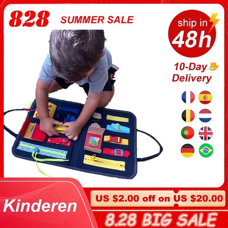 Montessori Clothing Bags Teaching Aids Busy Board Storage Children's Educational Fine Motor Training Early Education
Montessori Clothing Bags Teaching Aids Busy Board Storage Children's Educational Fine Motor Training Early Education
