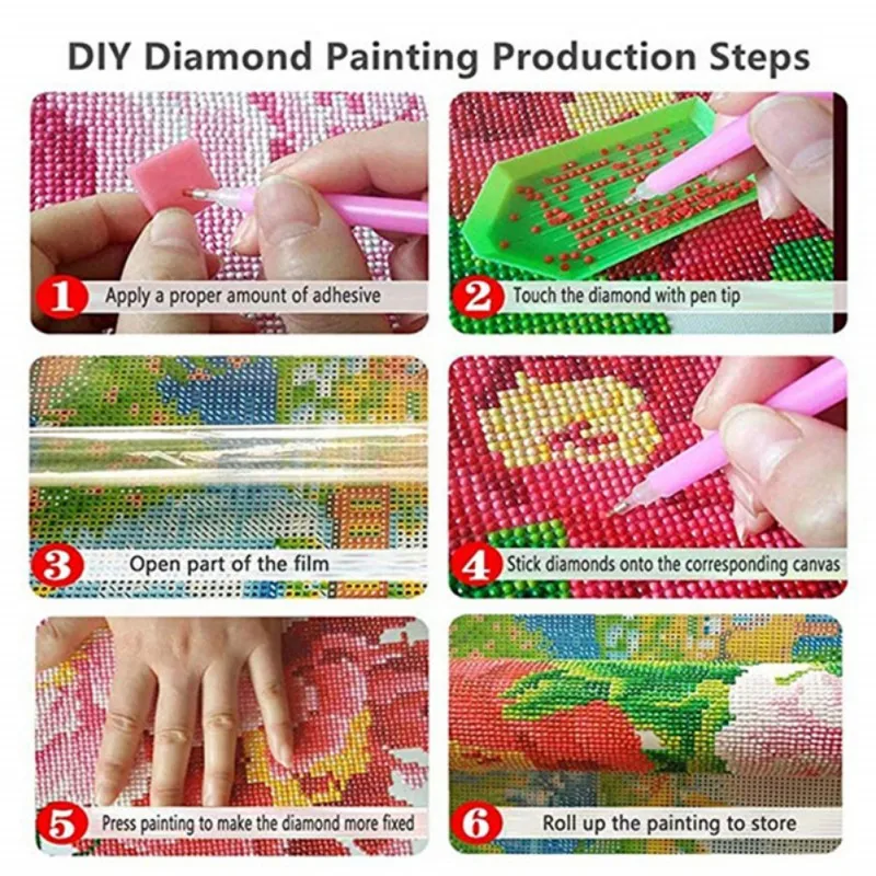 DIY 5D Diamond Painting By Number Kit Full Drill Peony Flowers Rhinestone Embroidery Arts Craft Canvas Wall Decor Handicraft set
DIY 5D Diamond Painting By Number Kit Full Drill Peony Flowers Rhinestone Embroidery Arts Craft Canvas Wall Decor Handicraft set