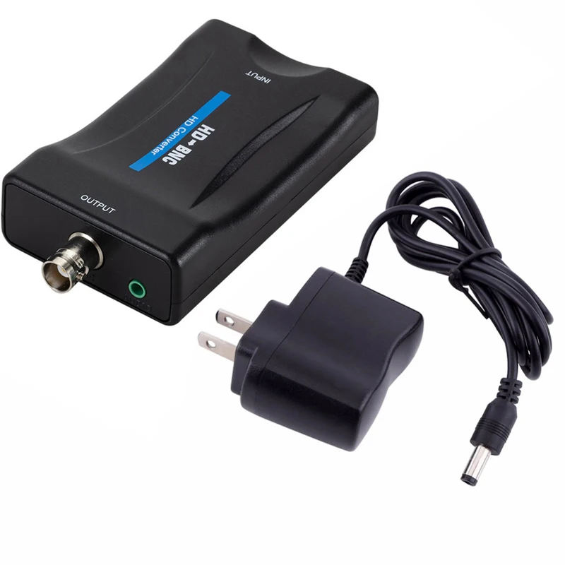 HD To BNC Composite Audio Video Converter PAL NTSC 1080P HDMI-compatible Adapter for PS4 PS5 Laptop PC To BNC TV Monitor Display
HD To BNC Composite Audio Video Converter PAL NTSC 1080P HDMI-compatible Adapter for PS4 PS5 Laptop PC To BNC TV Monitor Display