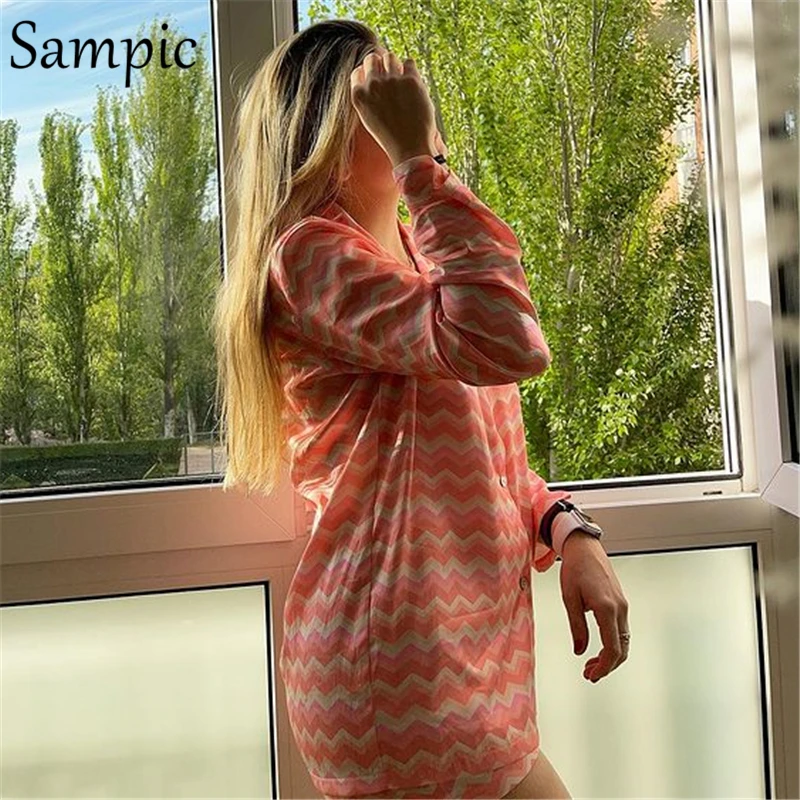 Sampic Casual Lounge Wear Satin Print Women Tracksuit Shorts Set Tie Dye Long Sleeve Shirt Tops And Loose Shorts Two Piece Set
Sampic Casual Lounge Wear Satin Print Women Tracksuit Shorts Set Tie Dye Long Sleeve Shirt Tops And Loose Shorts Two Piece Set