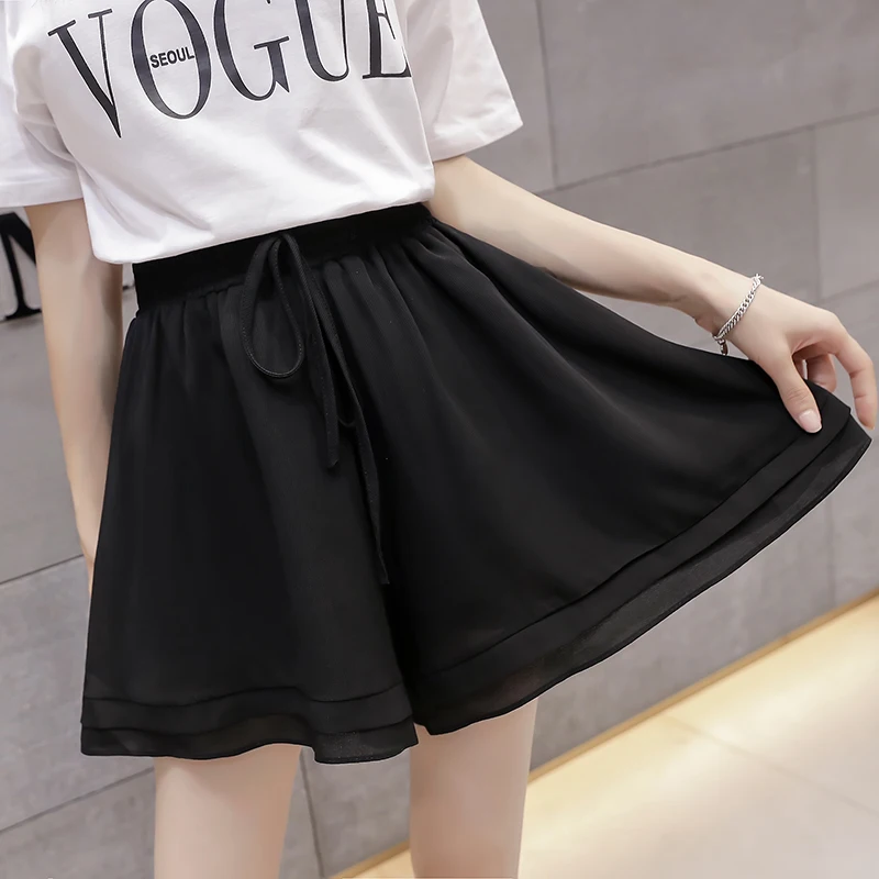 Women's Summer Chiffon Shorts 2021 New High Waist Loose Sports Super Fire Wide-leg Casual Hot Pants Plus Size Culottes
Women's Summer Chiffon Shorts 2021 New High Waist Loose Sports Super Fire Wide-leg Casual Hot Pants Plus Size Culottes