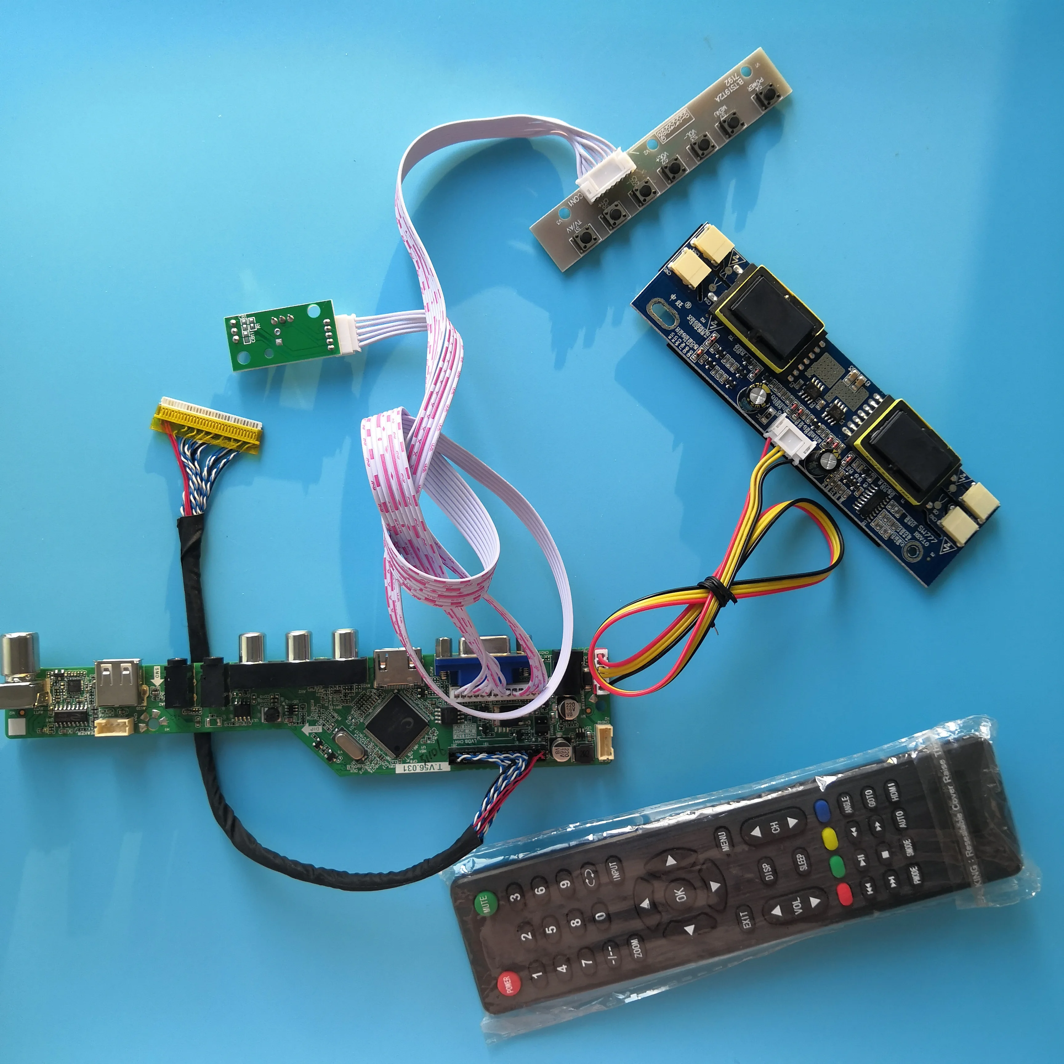 for LM190E08-TLG3 Controller Board Digital Signal 30pin 1280X1024 19" 4 lamps VGA AV Resolution TV VGA kit LCD
for LM190E08-TLG3 Controller Board Digital Signal 30pin 1280X1024 19" 4 lamps VGA AV Resolution TV VGA kit LCD