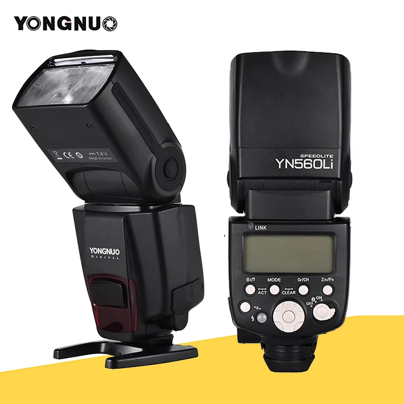 Блок питания YONGNUO YN560Li для вспышки Speedlite GN58 2,4G для цифровых зеркальных камер Canon Nikon Pentax Olympus
Блок питания YONGNUO YN560Li для вспышки Speedlite GN58 2,4G для цифровых зеркальных камер Canon Nikon Pentax Olympus