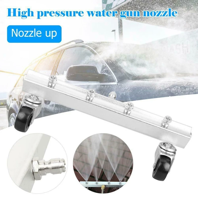 with 1/4Inch Connector High Pressure Car Washer 4 Nozzle Auto Undercarriage Chis Cleaner Water Ground Washing Broom
with 1/4Inch Connector High Pressure Car Washer 4 Nozzle Auto Undercarriage Chis Cleaner Water Ground Washing Broom