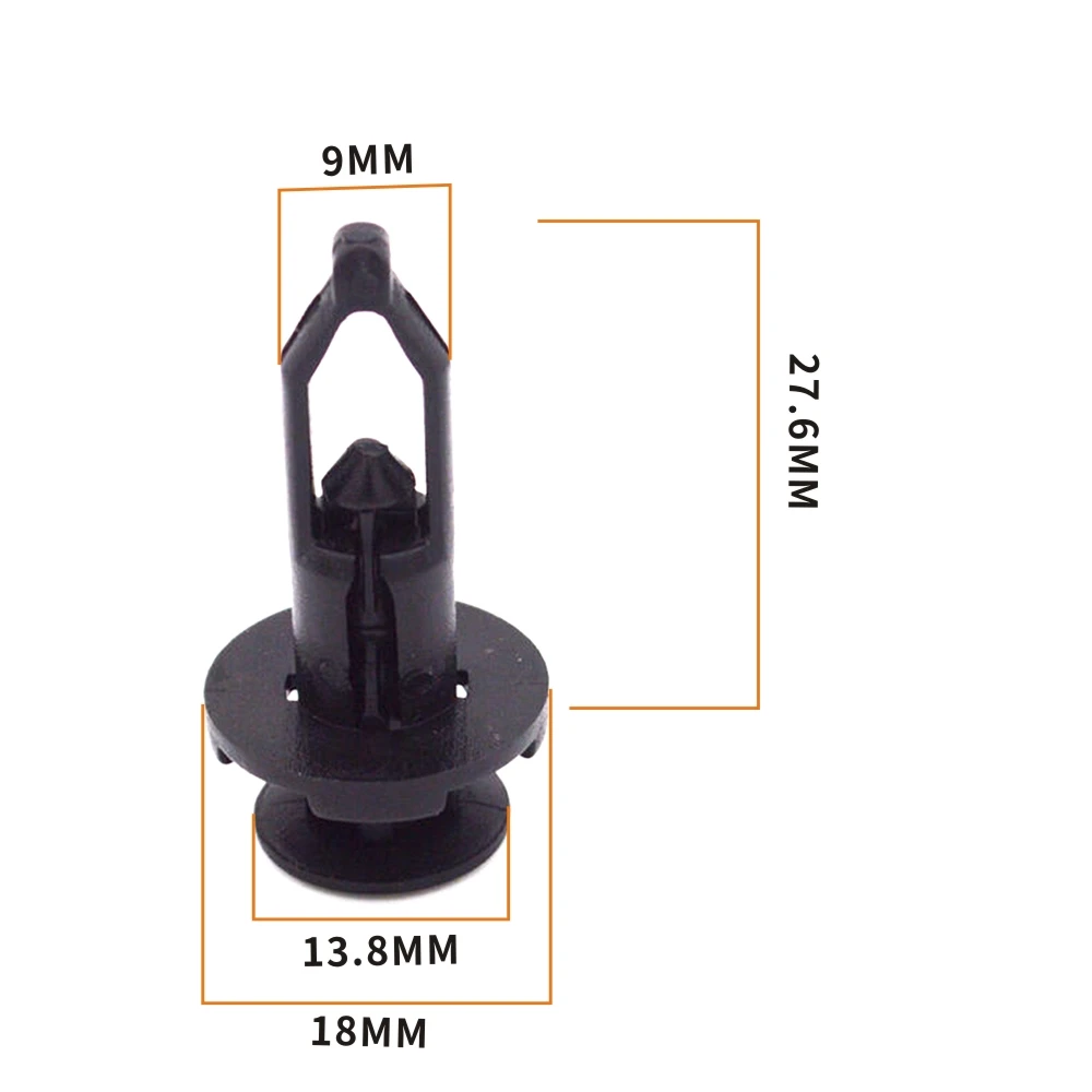 10PCS/lot 9mm Hole Auto Car Door Fender Bumper Cover Trim Panel Retainer Black Plastic Rivets Fastener Push Clip For Toyota
10PCS/lot 9mm Hole Auto Car Door Fender Bumper Cover Trim Panel Retainer Black Plastic Rivets Fastener Push Clip For Toyota
