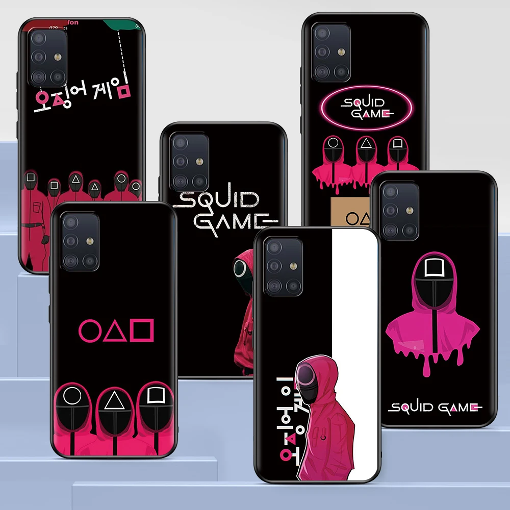 Hot Tv Squid Game Phone Case For Samsung Galaxy A51 A12 A21s A71 A52 A31 A32 A02s A72 A11 A41 A22 A01 A42 A91 Black Soft Cover
Hot Tv Squid Game Phone Case For Samsung Galaxy A51 A12 A21s A71 A52 A31 A32 A02s A72 A11 A41 A22 A01 A42 A91 Black Soft Cover