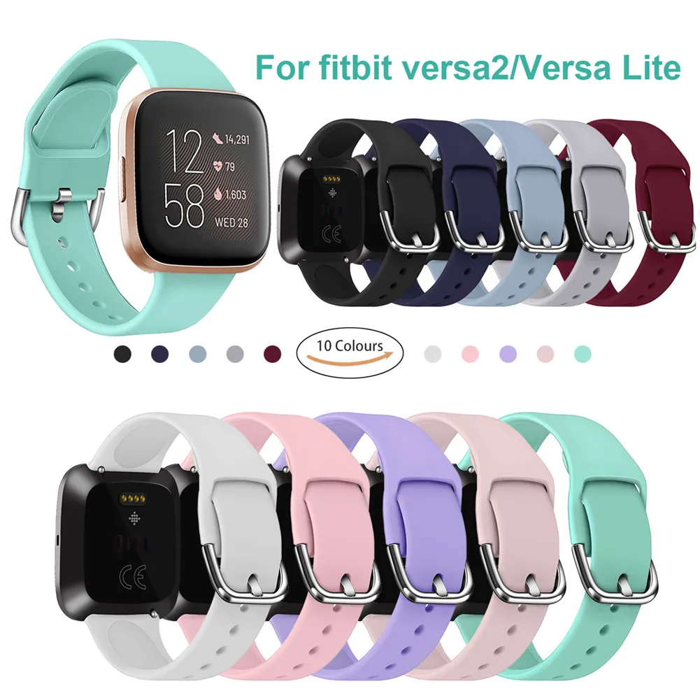 Silicone Replacement Watch Bands Wristbands Straps For Fitbit Versa2 Versa Lite 6.7-8.1inch Smart Intelligent Watch Accessories
Silicone Replacement Watch Bands Wristbands Straps For Fitbit Versa2 Versa Lite 6.7-8.1inch Smart Intelligent Watch Accessories
