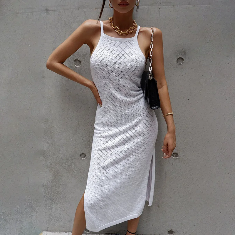 2021 New Women's Mid-length Dress Slim High Waist Pure Color Simple Casual Dress Chic Female Vestidos Wn*
2021 New Women's Mid-length Dress Slim High Waist Pure Color Simple Casual Dress Chic Female Vestidos Wn*