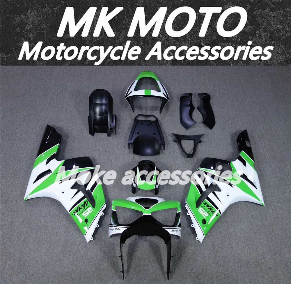 Motorcycle Fairings Kit Fit For Zx-6r 2003-2004 636 Bodywork Set High Quality Abs Injection New Ninja Green White Black
Motorcycle Fairings Kit Fit For Zx-6r 2003-2004 636 Bodywork Set High Quality Abs Injection New Ninja Green White Black