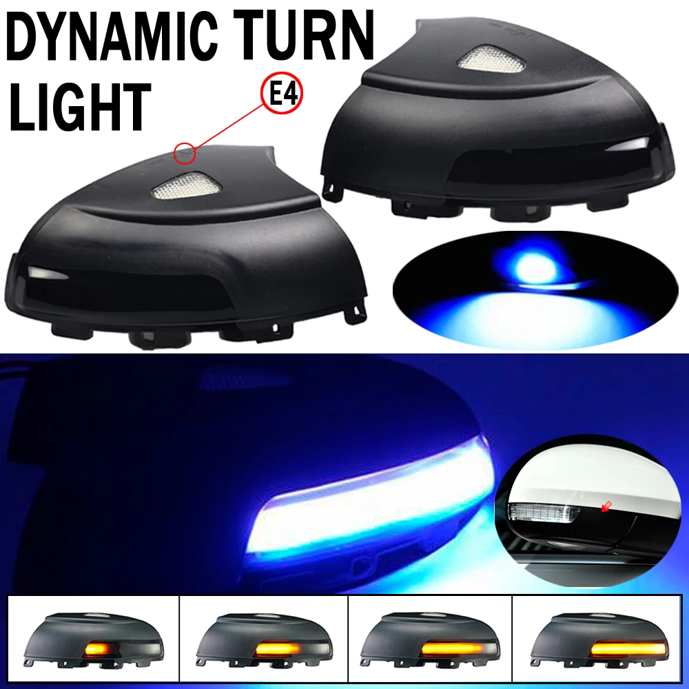 2pcs For VW Tiguan MK1 2008-2016 LED Dynamic Turn Signal Light Side Wing Rearview Mirror Indicator Lamp With Bottom Shell
2pcs For VW Tiguan MK1 2008-2016 LED Dynamic Turn Signal Light Side Wing Rearview Mirror Indicator Lamp With Bottom Shell
