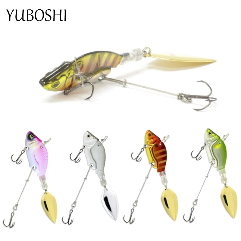 YUBOSHI 13.6g/4.4cm Wear-resistant Metal Sequin Fishing Lure Sinking Artificial Bionic VIB Hard Bait 2022 New
YUBOSHI 13.6g/4.4cm Wear-resistant Metal Sequin Fishing Lure Sinking Artificial Bionic VIB Hard Bait 2022 New