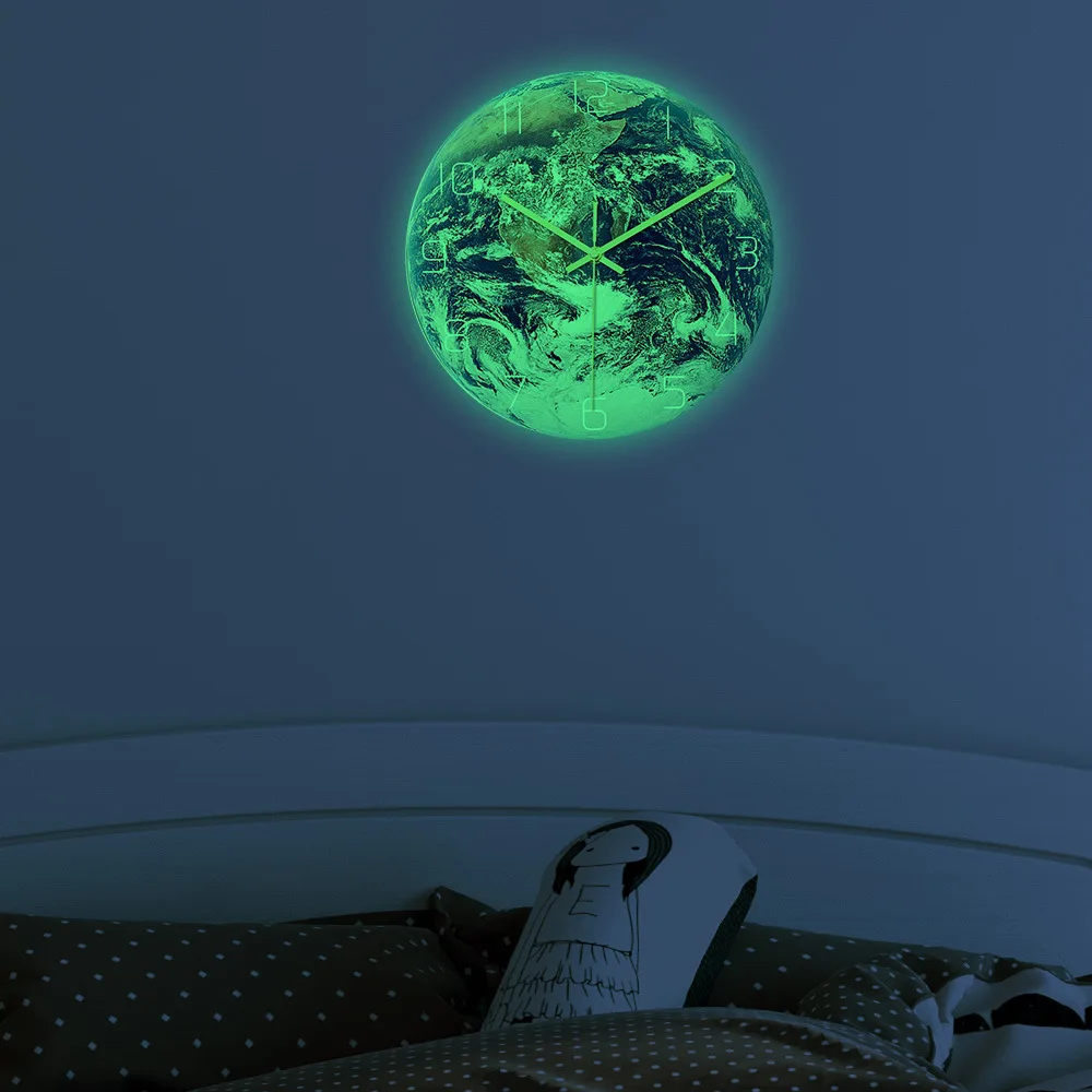 Luminous earth planet wall clock acrylic clock bedroom living room decoration clock alarm wall digital clock modern decor
Luminous earth planet wall clock acrylic clock bedroom living room decoration clock alarm wall digital clock modern decor