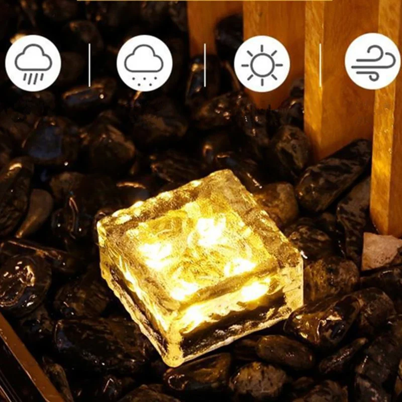 Solar Led Light Outdoor Ice Rock Brick Light Lawn Pathway Backyard Patio Garden Decoration Outdoor Waterproof Solar Led Light
Solar Led Light Outdoor Ice Rock Brick Light Lawn Pathway Backyard Patio Garden Decoration Outdoor Waterproof Solar Led Light