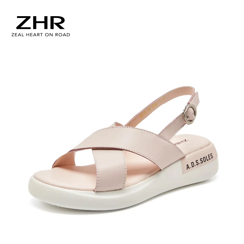 2021 Women's Summer Flat Sandals Fashion Genuine Leather Simple Casual Ladys Dress Shoes Buckle Flat Shoes White Reflective Tape
2021 Women's Summer Flat Sandals Fashion Genuine Leather Simple Casual Ladys Dress Shoes Buckle Flat Shoes White Reflective Tape