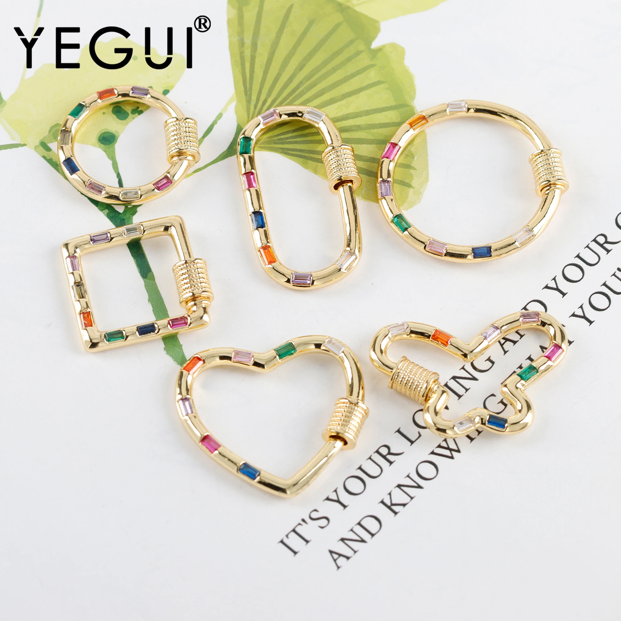 YEGUI M996,jewelry accessories,clasp,18k gold plated,copper metal,jewelry findings,hook for necklace,jewelry making,4pcs/lot
YEGUI M996,jewelry accessories,clasp,18k gold plated,copper metal,jewelry findings,hook for necklace,jewelry making,4pcs/lot