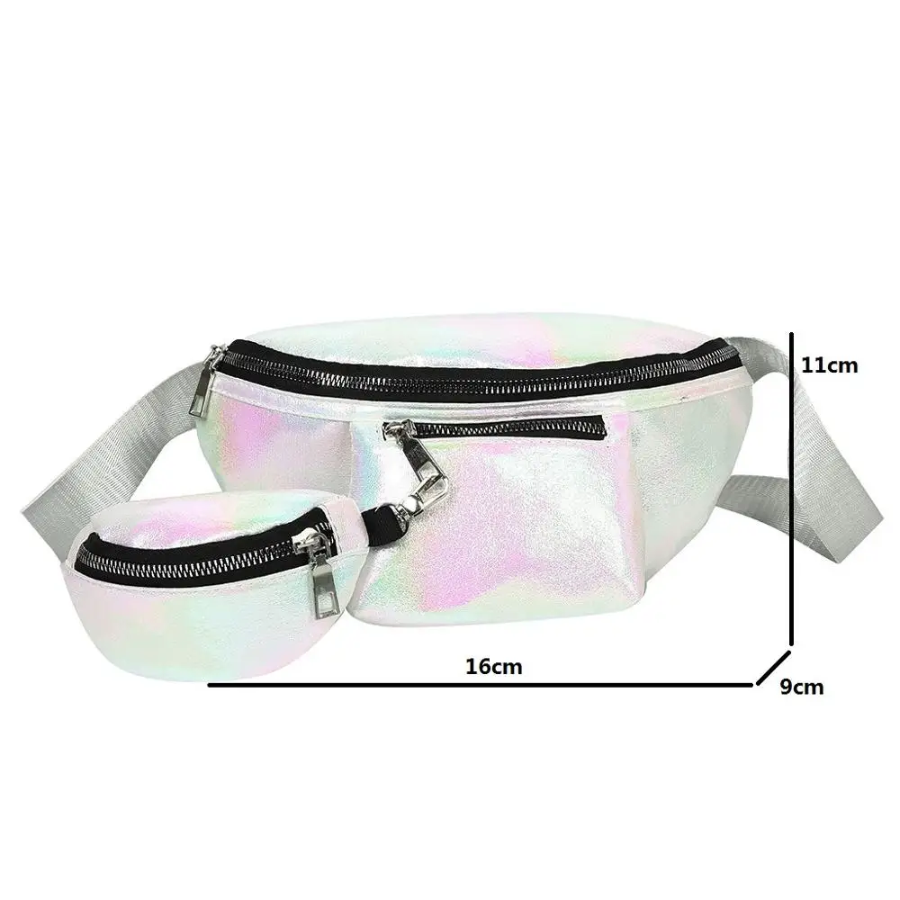 2PCs Metal Color Waist Bag for Women Fashion Solid Color Zipper Chest Bag pu Leather Fanny Pack Teenagers Hip Bags Phone Bag #20
2PCs Metal Color Waist Bag for Women Fashion Solid Color Zipper Chest Bag pu Leather Fanny Pack Teenagers Hip Bags Phone Bag #20
