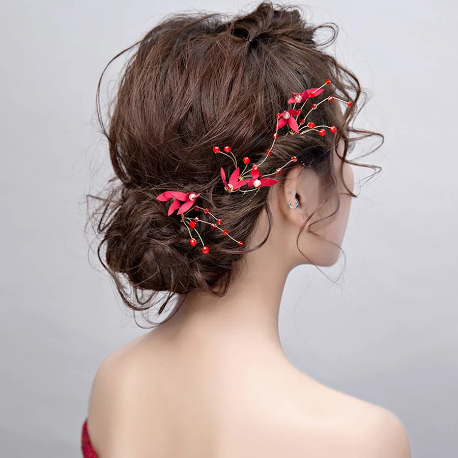 3PC / SET Hair Pins Hair Decoration For Women Wedding Accessories Girls Stage Performance Handwoven Flower Headdress Headpiece
3PC / SET Hair Pins Hair Decoration For Women Wedding Accessories Girls Stage Performance Handwoven Flower Headdress Headpiece