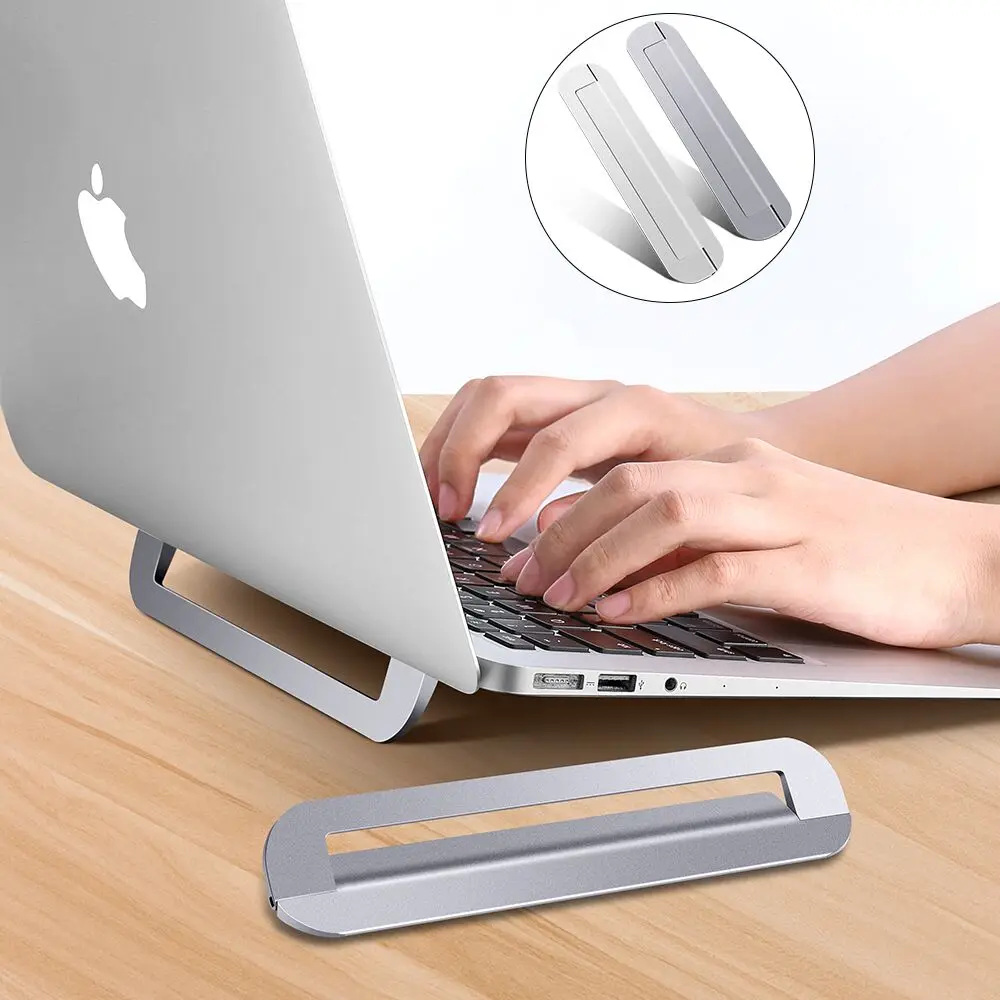 Portable Laptop Stand Auminium Foldable Notebook Support Laptop Holder Adjustable Tablet Base for PC Macbook Pro Notebook Stand
Portable Laptop Stand Auminium Foldable Notebook Support Laptop Holder Adjustable Tablet Base for PC Macbook Pro Notebook Stand