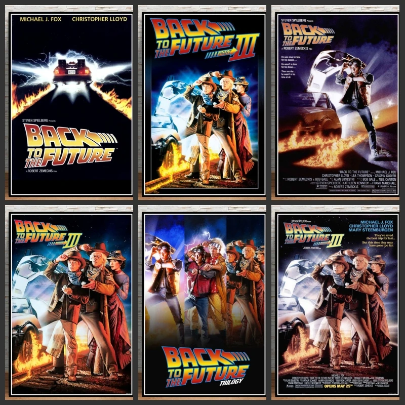 Back To The Future 1 2 3 Classic Movie Film Poster And Prints Wall Art Canvas Painting Wall Pictures Home Decor quadro cuadros
Back To The Future 1 2 3 Classic Movie Film Poster And Prints Wall Art Canvas Painting Wall Pictures Home Decor quadro cuadros