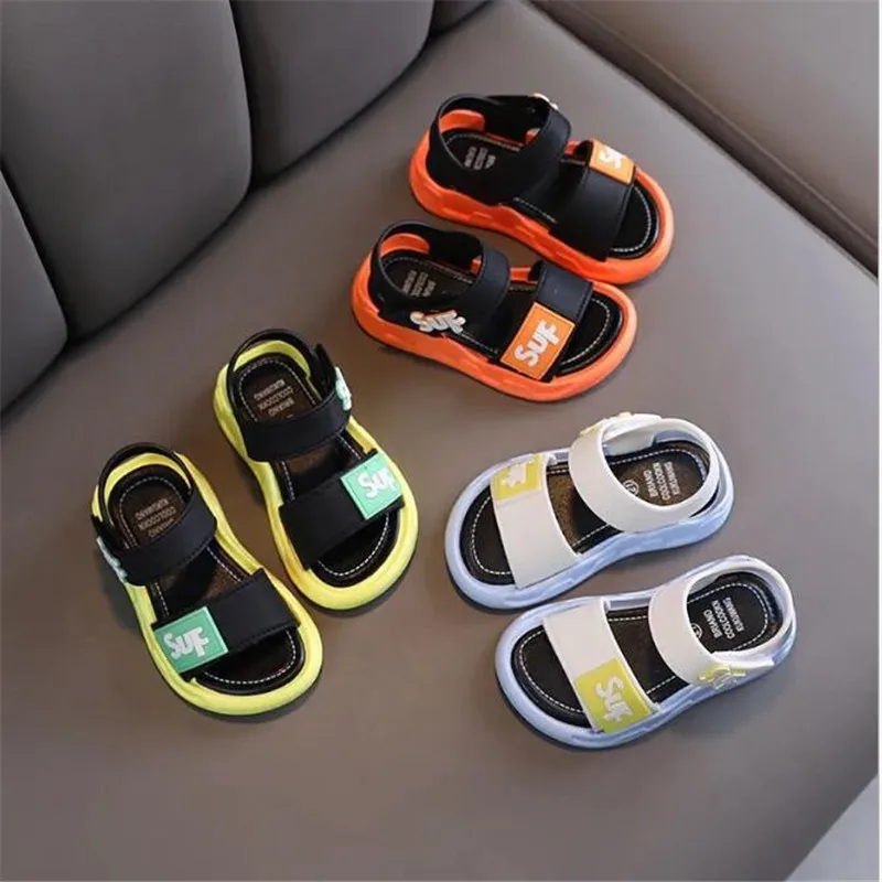 2021 summer new boys' sandals fashion solid color Velcro sports sandals girls' soft sole non slip children's sandals
2021 summer new boys' sandals fashion solid color Velcro sports sandals girls' soft sole non slip children's sandals