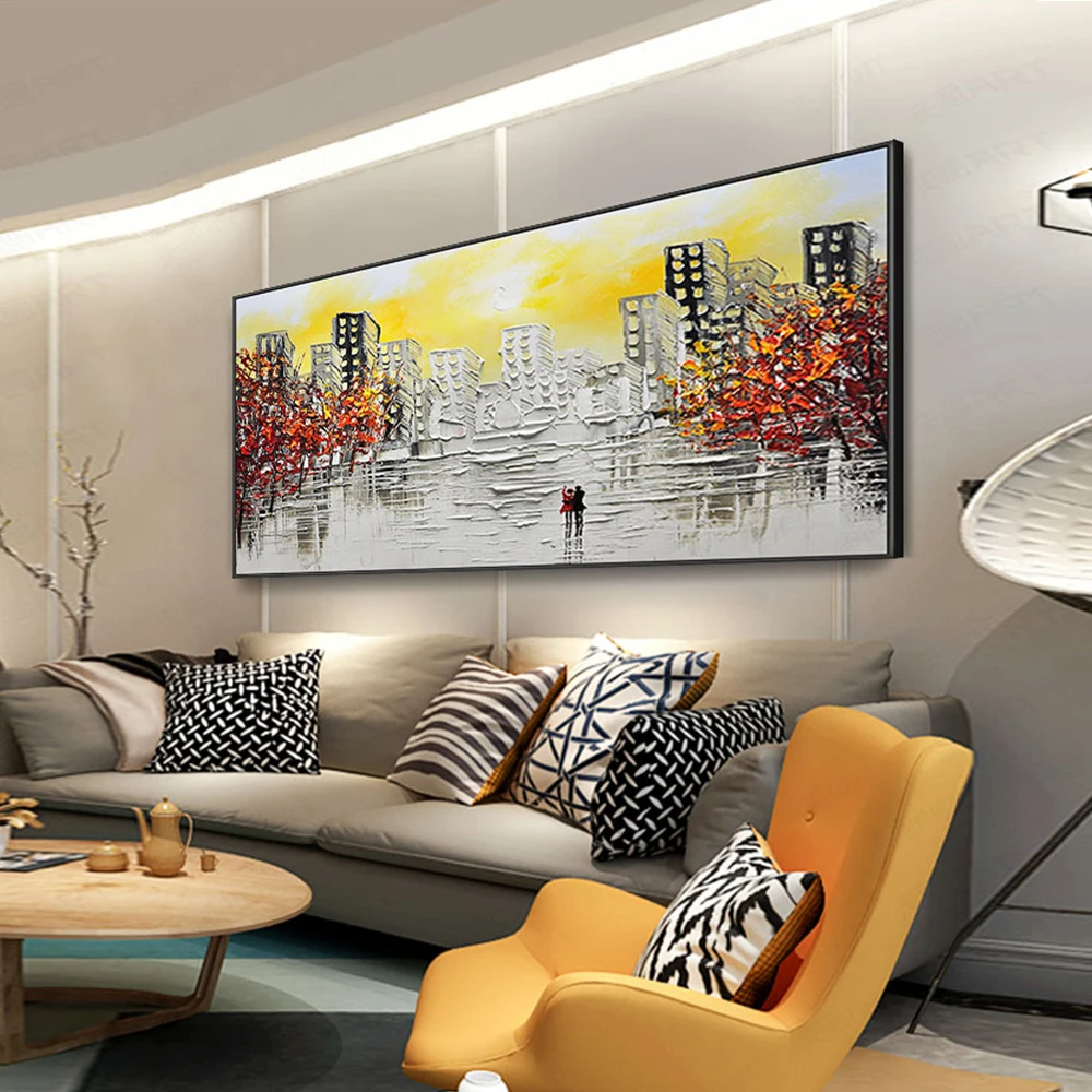 Abstract Painting Modern Wall Art Canvas Pictures City Build Large Wall Paintings Handmade Oil Painting For Living Room Wall
Abstract Painting Modern Wall Art Canvas Pictures City Build Large Wall Paintings Handmade Oil Painting For Living Room Wall