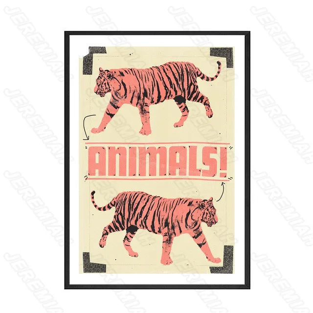 Robust Siberian Tiger Animal Poster Nordic Style Canvas Print Painting Waterproof Ink Modern Living Room Bedroom Decoration 
Robust Siberian Tiger Animal Poster Nordic Style Canvas Print Painting Waterproof Ink Modern Living Room Bedroom Decoration