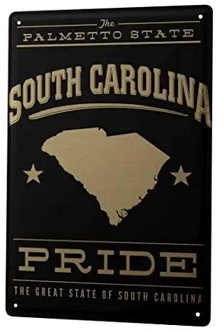Оловянные таблички для декора Adventurer Южная Каролина Pride
Оловянные таблички для декора Adventurer Южная Каролина Pride