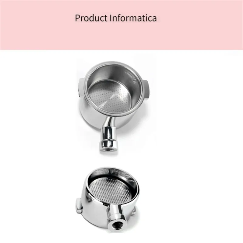 Фильтр без дна для кофе, 2 уха для Delonghi Eco310 Ecp35.31 Ec680 51 мм, Сменный фильтр, корзина, аксессуары для кофе для бариста
Фильтр без дна для кофе, 2 уха для Delonghi Eco310 Ecp35.31 Ec680 51 мм, Сменный фильтр, корзина, аксессуары для кофе для бариста