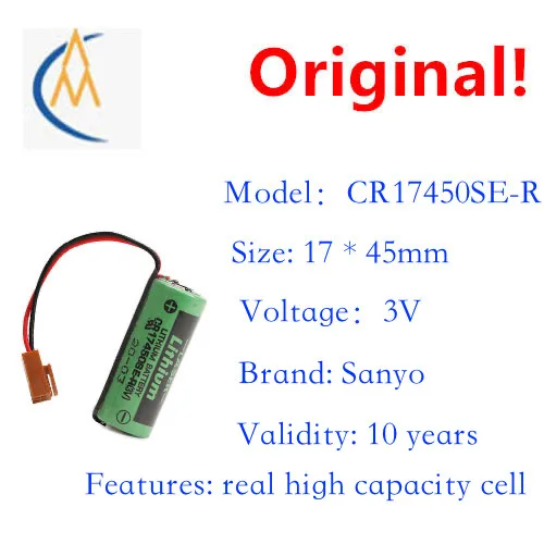 Sanyo cr17450se-r (3 В), промышленный фототокарный станок, программатор с сопротивлением, инструмент и оборудование
Sanyo cr17450se-r (3 В), промышленный фототокарный станок, программатор с сопротивлением, инструмент и оборудование