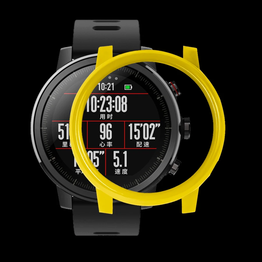 Тонкий чехол для ПК защитный Huami Amazfit Stratos Smart Watch 2/2S защита умных часов бампер|Часы