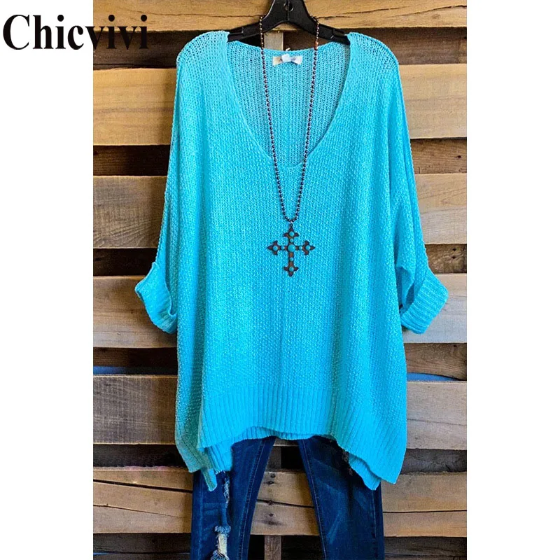 Purple Women‘s V Neck Half Sleeve Knitted Sweater Casual Loose Pullovers Tops Solid Autumn Winter Clothes 2020
Purple Women‘s V Neck Half Sleeve Knitted Sweater Casual Loose Pullovers Tops Solid Autumn Winter Clothes 2020