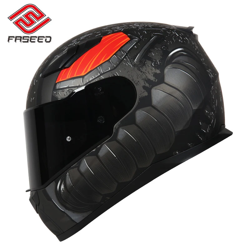 FASEED Helmet Men's Safety Motorcycle Riding Full Face Helmet Female Locomotive Running Helmet Casque Moto Casco Motorbike
FASEED Helmet Men's Safety Motorcycle Riding Full Face Helmet Female Locomotive Running Helmet Casque Moto Casco Motorbike