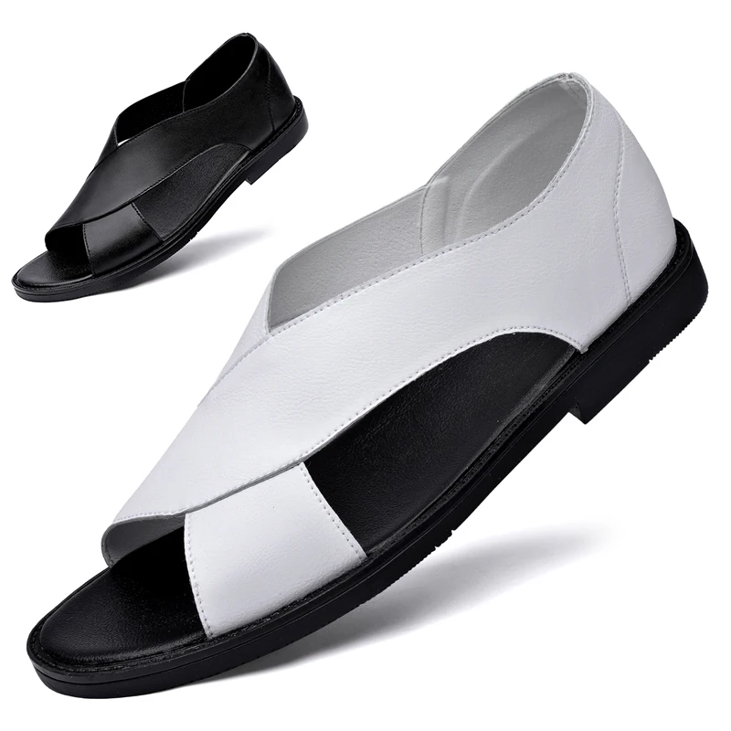 Hot Classic Summer Men's Sandals Genuine Leather Brand 45 Soft Breathable Shoes Beach Roman Sandals Men Sandals Sandals Slippers
Hot Classic Summer Men's Sandals Genuine Leather Brand 45 Soft Breathable Shoes Beach Roman Sandals Men Sandals Sandals Slippers