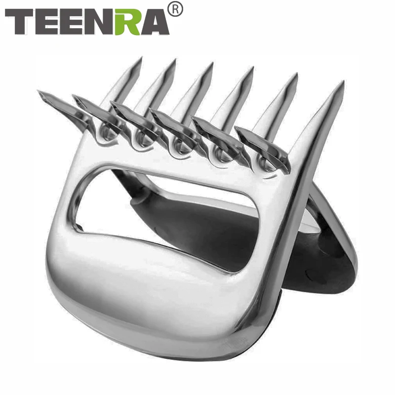 NRA 2 шт./набор, из нержавеющей стали медвежьи когтей, антипригарные Когти для измельчения мяса, для барбекю, вилка для барбекю, пищевые сепара...
NRA 2 шт./набор, из нержавеющей стали медвежьи когтей, антипригарные Когти для измельчения мяса, для барбекю, вилка для барбекю, пищевые сепара...