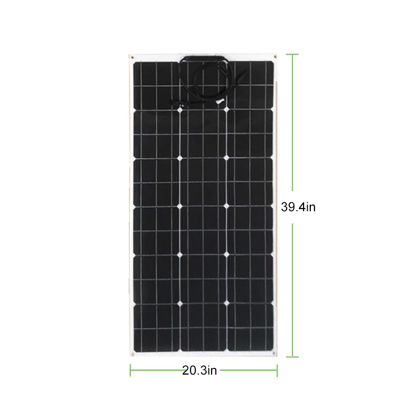 500W 250W Solar Panel Kit 18V Flexible ETFE Solar Cells Solar Battery Charger System For Outdoor Camping Home Car RV Boat
500W 250W Solar Panel Kit 18V Flexible ETFE Solar Cells Solar Battery Charger System For Outdoor Camping Home Car RV Boat