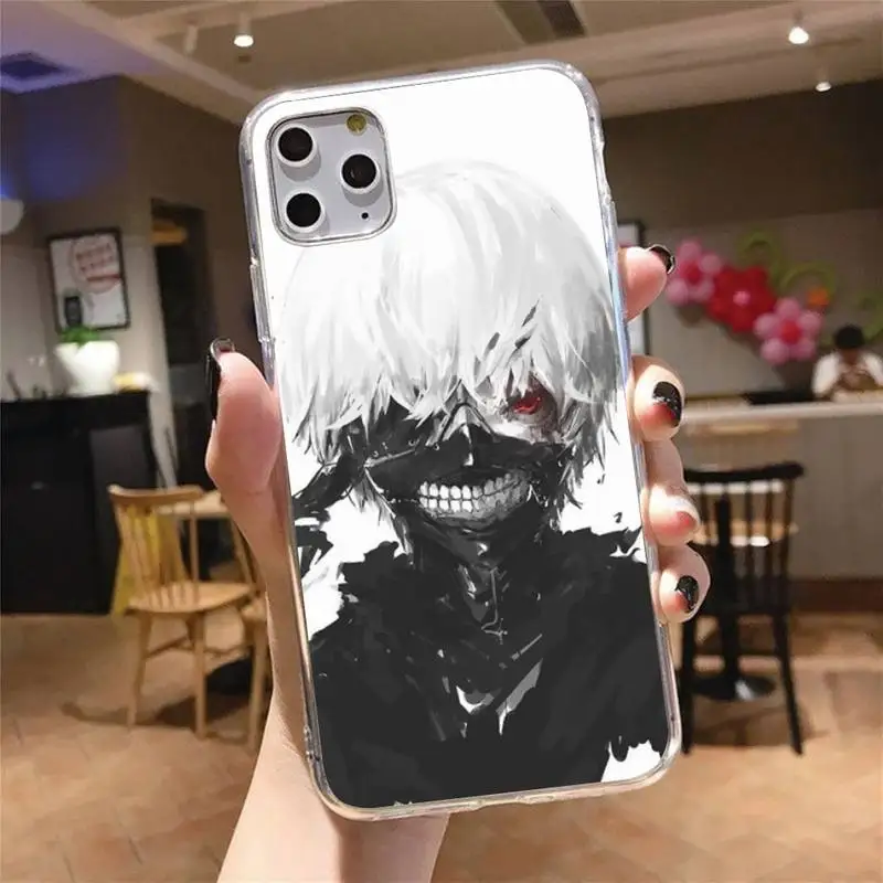 Tokyo Ghoul Phone Case Transparent for iPhone 6 7 8 11 12 s mini pro X XS XR MAX Plus cover funda shell 
Tokyo Ghoul Phone Case Transparent for iPhone 6 7 8 11 12 s mini pro X XS XR MAX Plus cover funda shell