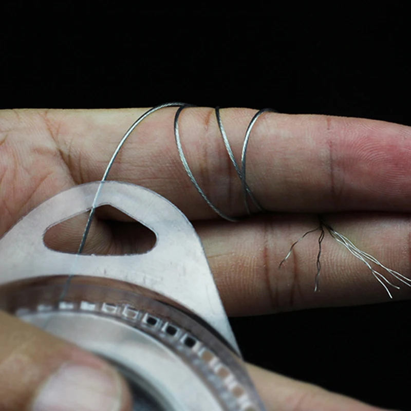7 Strands Coated Braided Stainless Wire Fishing Rigging Material Coating Wire Leader Coating Jigging Wire Lead Fish Line
7 Strands Coated Braided Stainless Wire Fishing Rigging Material Coating Wire Leader Coating Jigging Wire Lead Fish Line