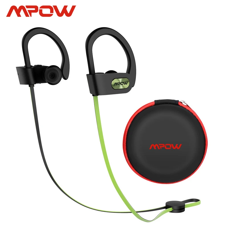 Mpow пламя ipx7 водонепроницаемые беспроводные наушники HiFi стерео спортивные 8-10 h
